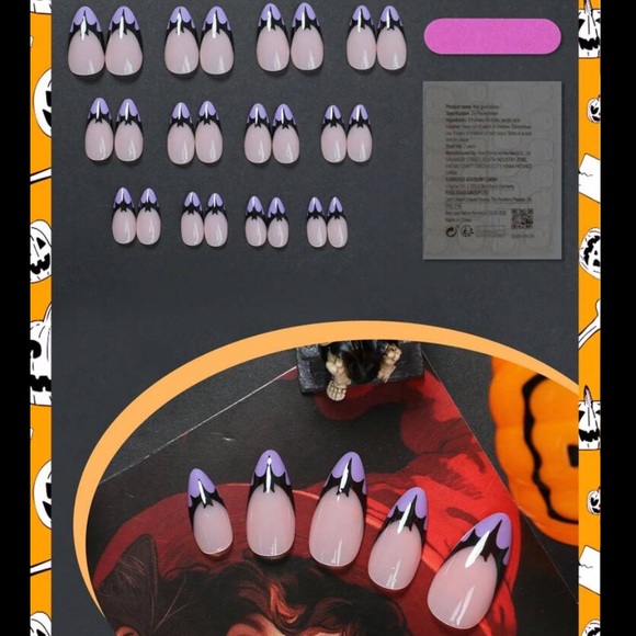 Halloween Press On Nails - Picture 3 of 6